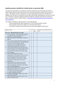 JANS Quality assurance checklist_September 2013.pdf